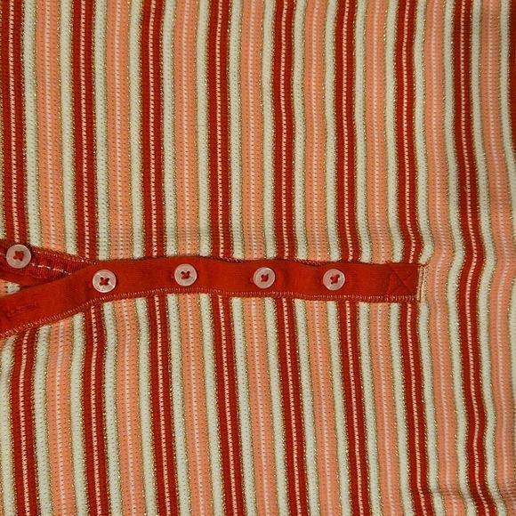 Victoria's Secret Candy Striped Cotton Knit Romper - Picture 9 of 11